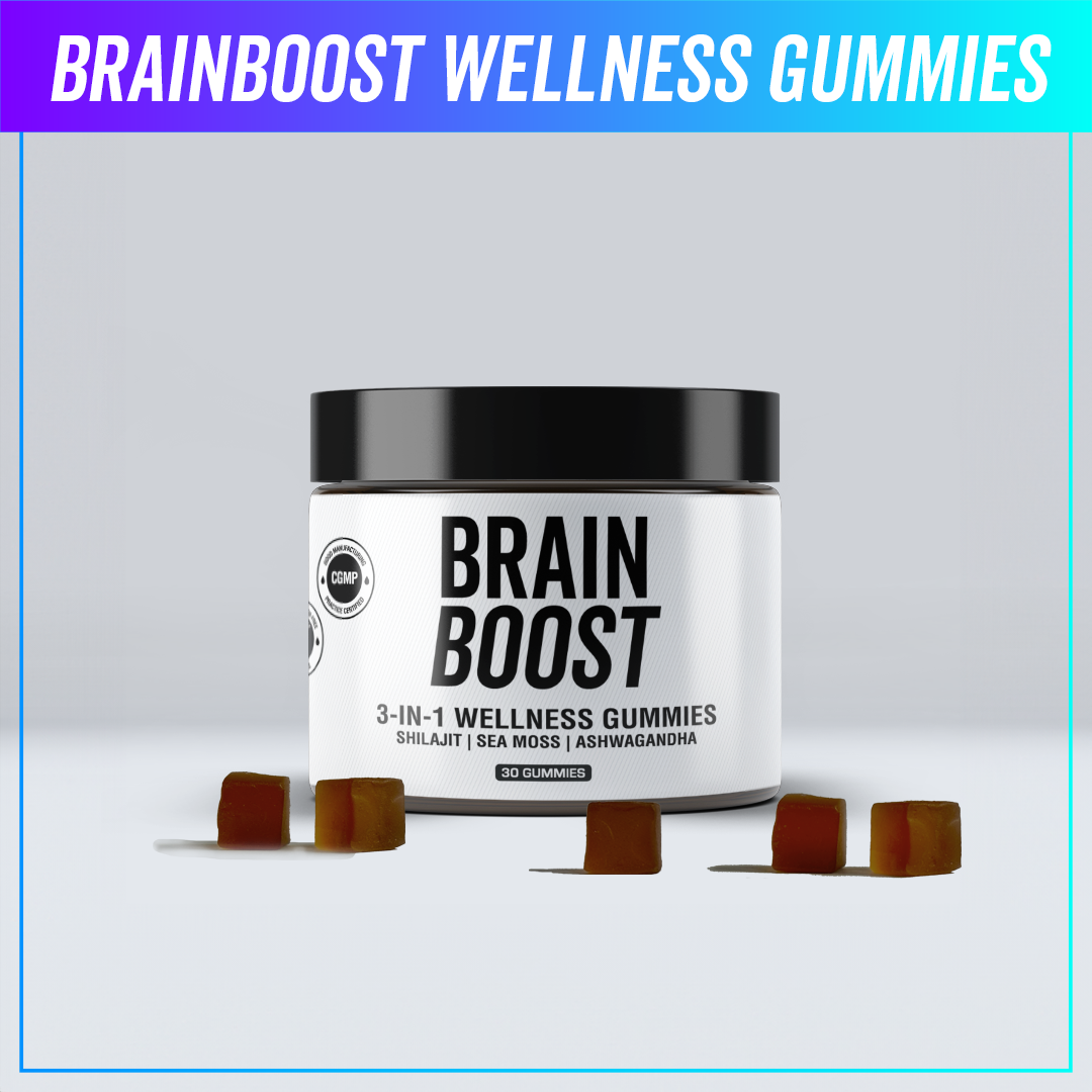 BrainBoost Daily Gummies – Powerful Ingredients for Mental Wellness - Modren Attire